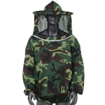 HASTHIP Beekeeping Top with Detachable Zipping Veil Hat and Elasticized Wrists and Hem