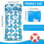 HASTHIP® Inflatable Pool Lounger for Adult 5.25ft Long Swimming Pool Float Inflatable