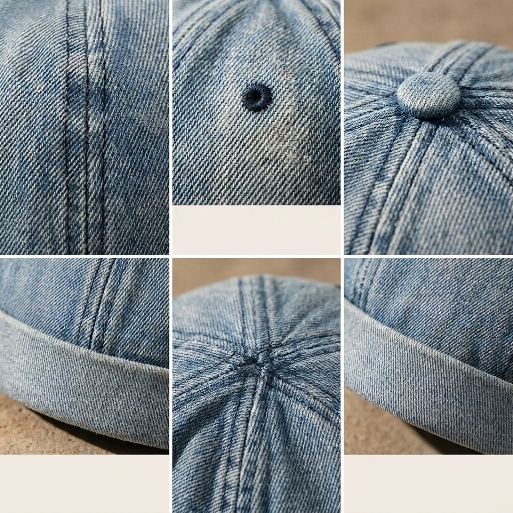 HASTHIP Brimless Mesh Docker Beanie Hat for Men