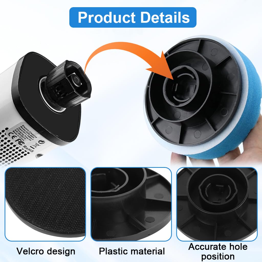 HASTHIP Replacement Hook & Loop Pad for Electric Scrubbers