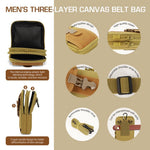HASTHIP Men's 6.5-Inch Belt Phone Pouch