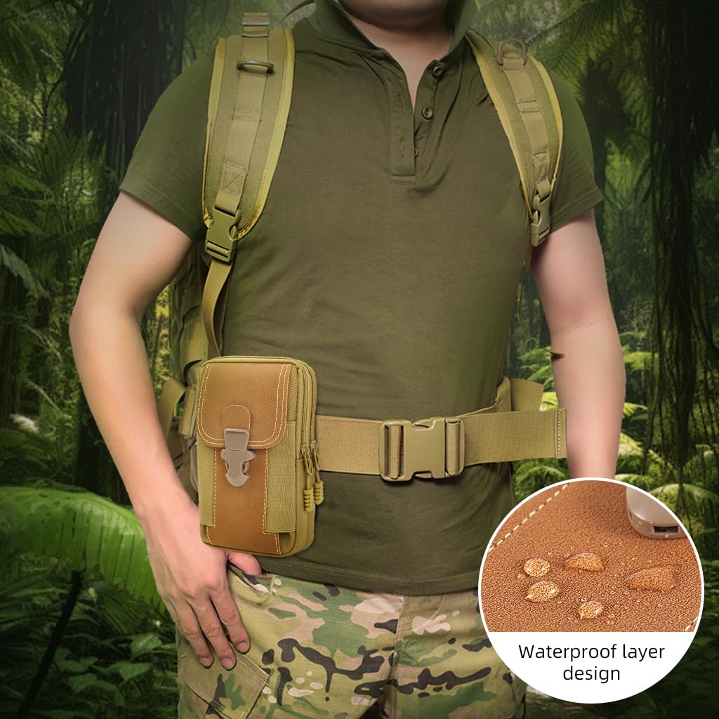 HASTHIP Men's 6.5-Inch Belt Phone Pouch
