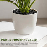 HASTHIP Artificial Peony Flowers with Decorative Pot for Year-Round Indoor Decor