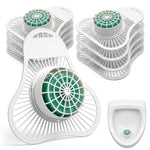 HASTHIP Urinal Deodorizer Screen and Cakes with Ocean Breeze Scent and Anti-Splash Design