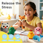 HASTHIP Beginner Crochet Kit with Video Tutorials and Extra Soft Yarn for Animal Projects