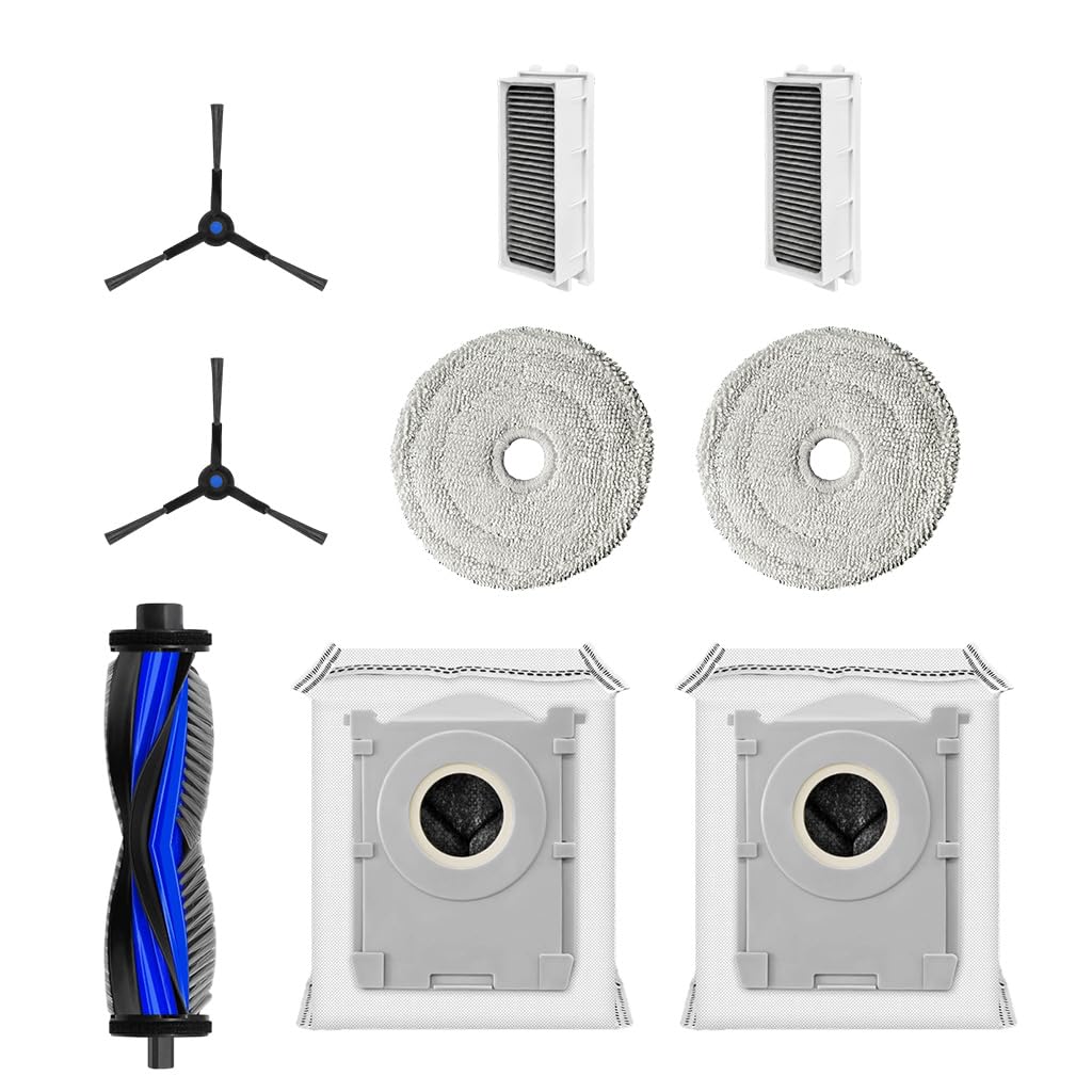 HASTHIP 9-Piece Replacement Parts Kit for Ecovacs Deebot Mini Omni 2-in-1 Robot Vacuum