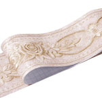 HASTHIP 3D Floral Peel-and-Stick Wallpaper Border, Water-Resistant Trim for Home Interiors