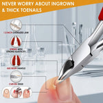 HASTHIP® 6-Piece Wide Jaw Nail Clipper Kit