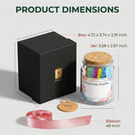 HASTHIP 90-Piece Bible Verse Prayer Jar