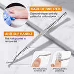 HASTHIP® 6-Piece Wide Jaw Nail Clipper Kit
