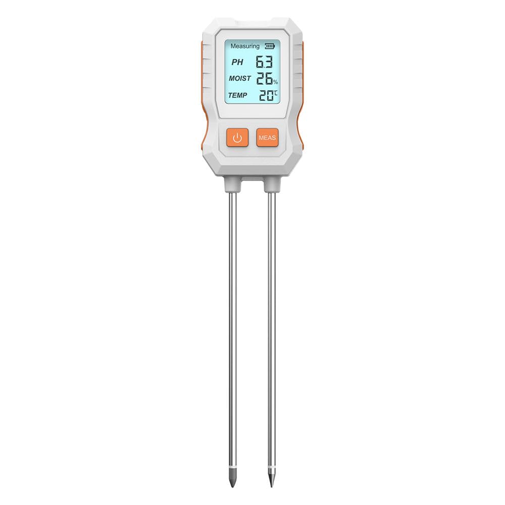 HASTHIP 3-in-1 Soil Moisture, pH & Light Meter