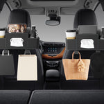 HASTHIP® Car Rear Backseat Extra Multifunctional Drink Cup Holder Organizers with Tissue Storage Box
