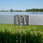 HASTHIP 304 Stainless Steel Solar Panel Water Drainage Clips for 35mm Framed Panels, Snap-On Fit