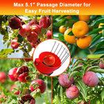 HASTHIP® 13Ft Assembly Fruit Picker with Transfer Channel & One-piece Wearable Fruit Bag Extented Long Handle Fruit Picker New No-drop Fruit Picker Fruit Harvesting Tool for Apple, Mango