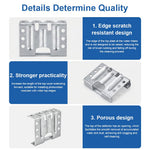 HASTHIP 304 Stainless Steel Solar Panel Drain Clips with Porous Self-Cleaning Design
