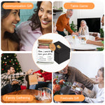 HASTHIP® Mom, I Want to Hear Your Story Pop Quiz Jar for Mothers, A Mothers Chance To Share Her Life, Parent-Child Conversation Cards Family Interaction Game, Christmas Thanksgiving Activities
