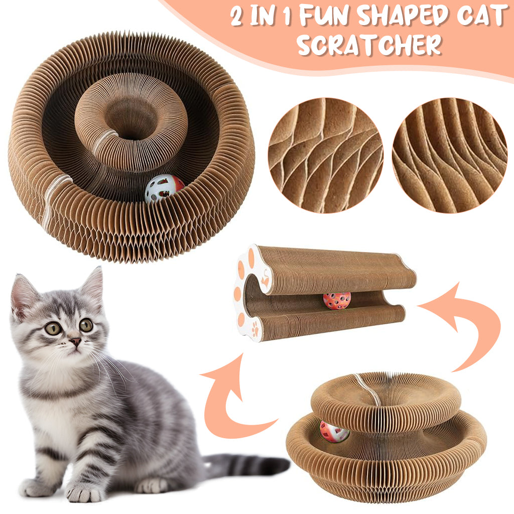 HASTHIP® Cat Accordion Magic Organ Cat Scratching Board