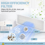 HASTHIP® Replacement Vacuum Cleaner Accessories for Viomi SE, with 1 Main Brush, 4 Side Brushes, 2 Mop Cloth, 2 Filters, Spare Replacement Accessories for Viomi SE Smart Vacuum Cleaner