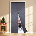 HASTHIP Thermal Insulated Door Curtain, 39 x 86 inches, for 39 x 82-inch Doorways