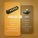 HASTHIP USB Cordless LED Wall Lamp with Remote Control