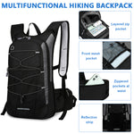 HASTHIP® Hydration Backpack with 2L Hydration Bag for Hiking Cycling Running MTB, BPA Free Hydration Backpack Professional Hiking Backpack for Men Women Kids, Trekking and Cycling Accessories