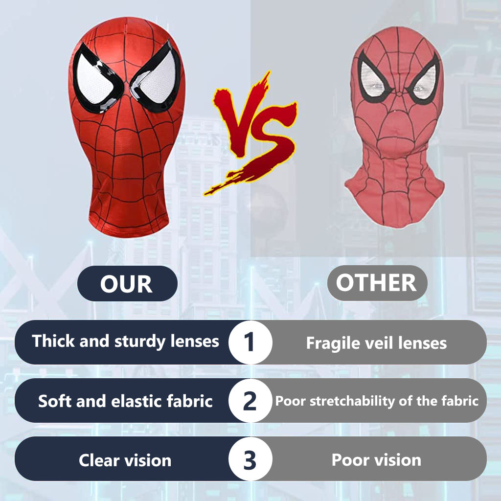 HASTHIP Spider-Man Costume for Kids, 3D Printed Spandex Superhero Bodysuit