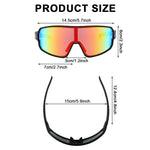 HASTHIP® Sunglasses Men Polarized Sunglasses for Mens and Womens,Black Retro Sun Glasses Driving Fishing UV Protection Fishing Cycling Mountain Bike Baseball Sunglasses with UV Protection