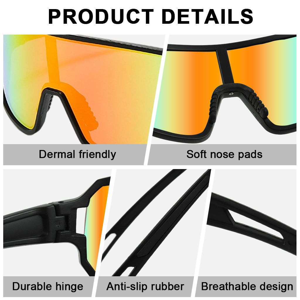 HASTHIP® Sunglasses Men Polarized Sunglasses for Mens and Womens,Black Retro Sun Glasses Driving Fishing UV Protection Fishing Cycling Mountain Bike Baseball Sunglasses with UV Protection