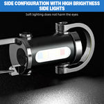 HASTHIP® ® Mini Flashlight for Keychain 3 Lighting Modes