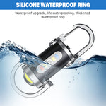 HASTHIP® ® Mini Flashlight for Keychain 3 Lighting Modes