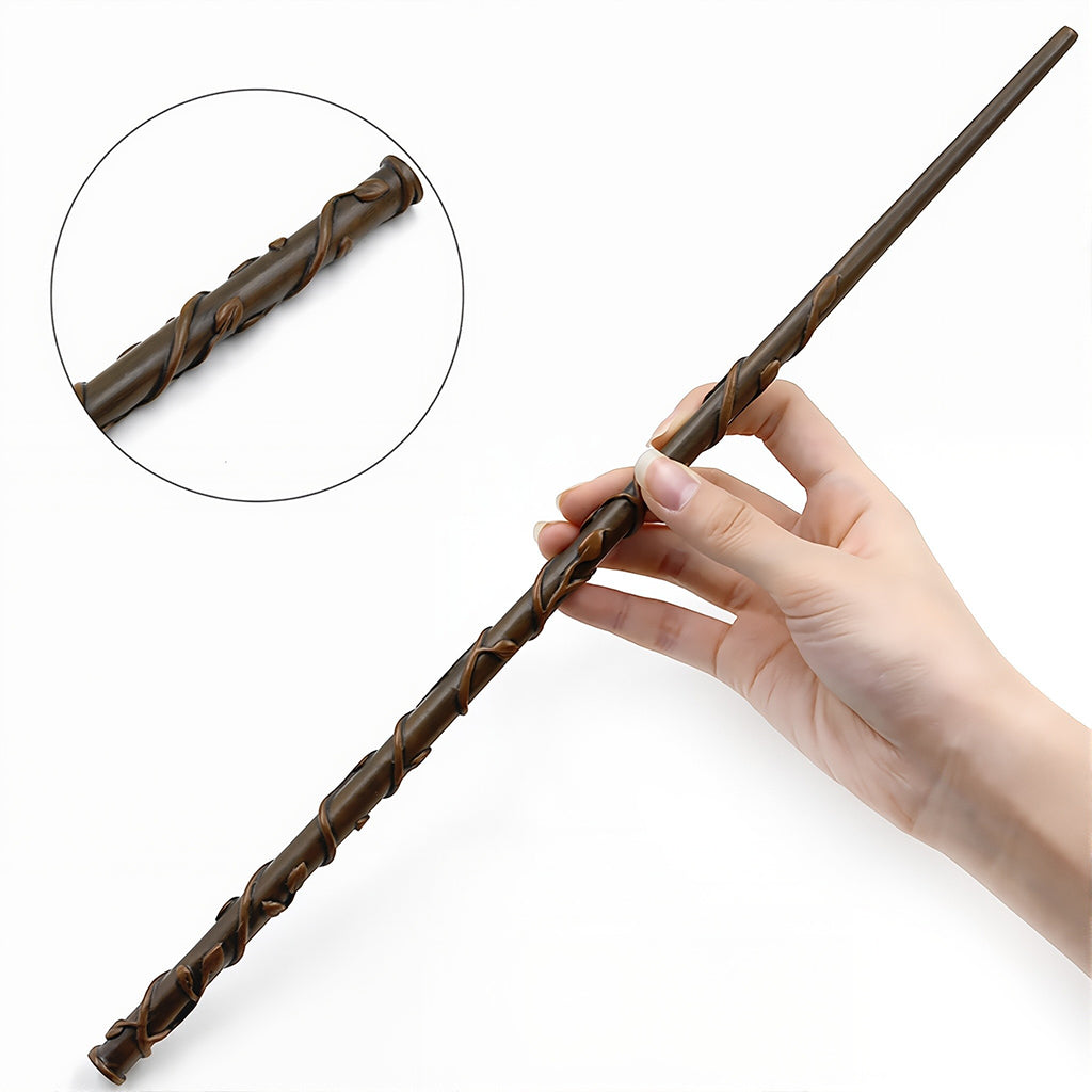 HASTHIP Rubie's Official Hermione Deluxe Wand, Wizard Costume Accessory Halloween-AntiqueBronze