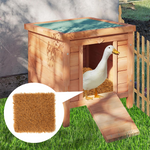 HASTHIP® 12'' Square Realistic Chicken Coop Mat 2PCS