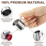 HASTHIP® 30ml Stainless Steel Milk Frothing Pitcher Mini Espresso Jug