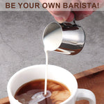 HASTHIP® 30ml Stainless Steel Milk Frothing Pitcher Mini Espresso Jug