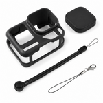 HASTHIP Silicone Protective Case for Insta360 Ace Pro 2 with Lens Cap & Wrist Strap