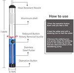 Soldering Iron Kit with Adjustable Temperature Welding Iron, 60W 110V Soldering Machine Solder Soldering Iron with 5pcs Tips, Stand, Tweezers, Sponge, Flux Pen, Solder Wire