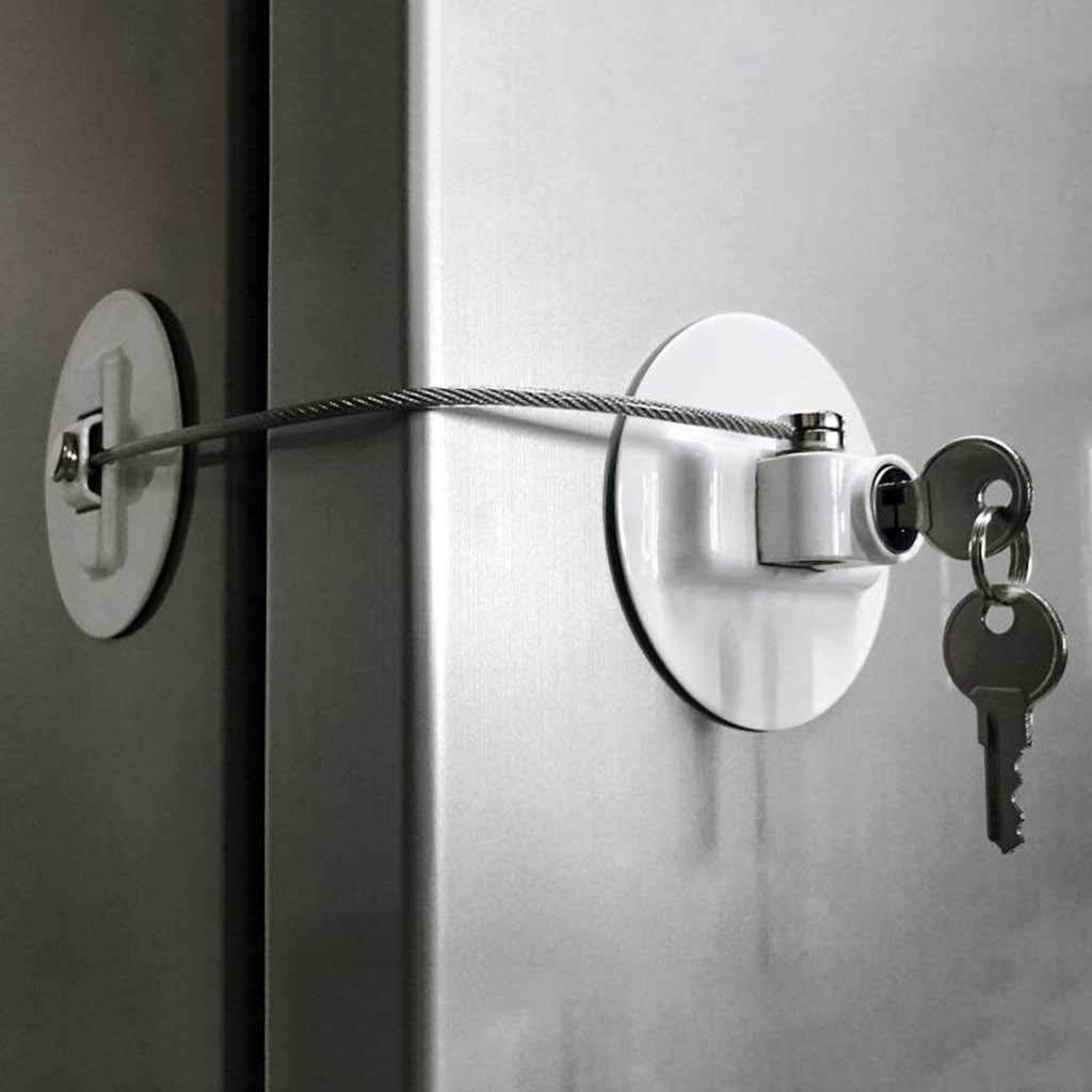 Ywoow Home Key Refrigerator Lock (Multicolour).