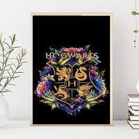HASTHIP® 5D Full Drill Harry Potter Diamond Painting Rhinestone Embroidery Pictures for Adults and Kids for Home Wall Decor (Multicolour)