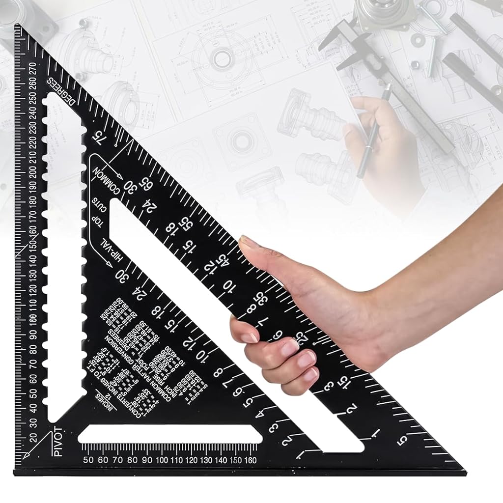 12 Inch Accurate Carpentry Square Tools