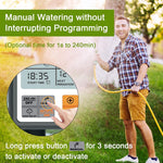 HASTHIP® Drip Irrigation Timer for Garden Farm, Irrigation Water Timer Programmable Timer, Automatic Watering System, Waterproof Digital Irrigation Timer System for Lawns Yellow