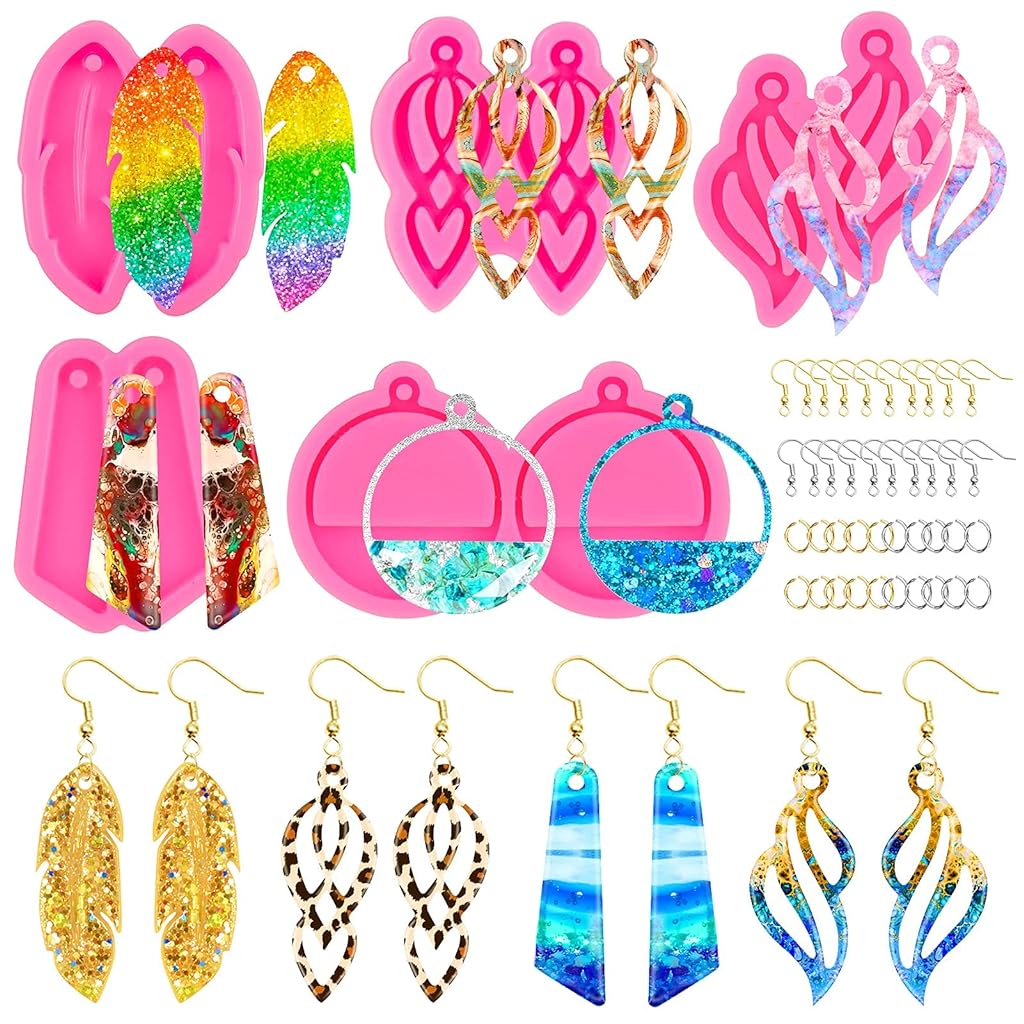 Diy Earring Making Kit Hypoallergenic Earring Hooks Open - Temu