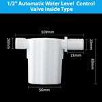 HASTHIP® 1/2 Inch Imported Floating Automatic Water Level Control for High-Water Tanks & Pools - Easy-to-Use, Wide Usage & Simple Installation, Nylon