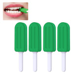 4PCS Chewies for Invisalign Aligner, Aligner Tray Seaters Chewies for Aligner Trays Chompers Aligner Trays (Mint Flavor)