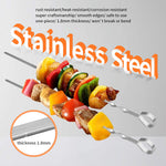 HASTHIP® 10Pcs Skewers for Grilling, 14