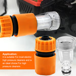 HASTHIP® High Pressure Washer Quick Connector with Filter Connector, Garden Hose Fitting Set Includes 3/4