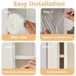 20pcs Door Stopper Door Bumper 6cm Silicone Clear Bumpers Door Protector for Home, Table, Door Knob Self Adhesive Furniture Bumper