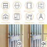 20pcs Door Stopper Door Bumper 6cm Silicone Clear Bumpers Door Protector for Home, Table, Door Knob Self Adhesive Furniture Bumper