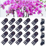HASTHIP® 100pcs Plant Clips for Climbers, Reusable Plant Support Clips for Orchid Branch Clips Vine Clips, Trellis Clips for Vine, Vegetables, Beans, Fruits, Flower to Grow Upright and Healthier