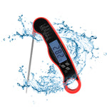 Meat Thermometer Digital for Grilling and Cooking, Waterproof Ultra-Fast Instant Read Food thermometers with Folding Probe Backlight & Calibration for Kitchen, Deep Fry, BBQ, Grill