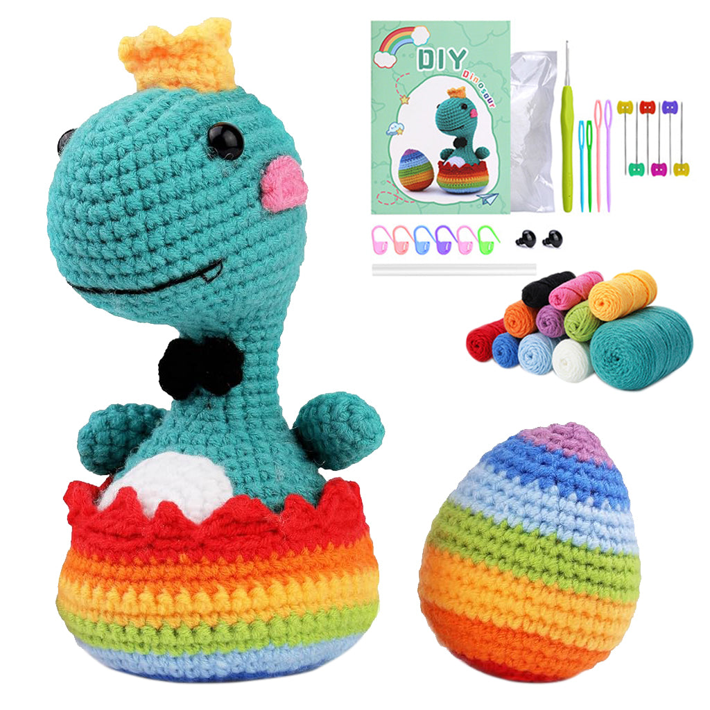 HASTHIP® Crochet Stuffed Animal Kit Crochet Kit for Beginners Knitting